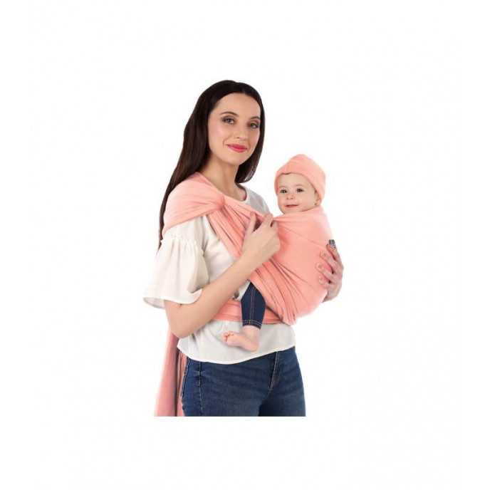 Kiokids Baby Carrier Cotton Pink