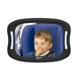 Kiokids Rear View Car Mirror with LED's and Remote Kiokids Rear View Car Mirror with LED's and Remote