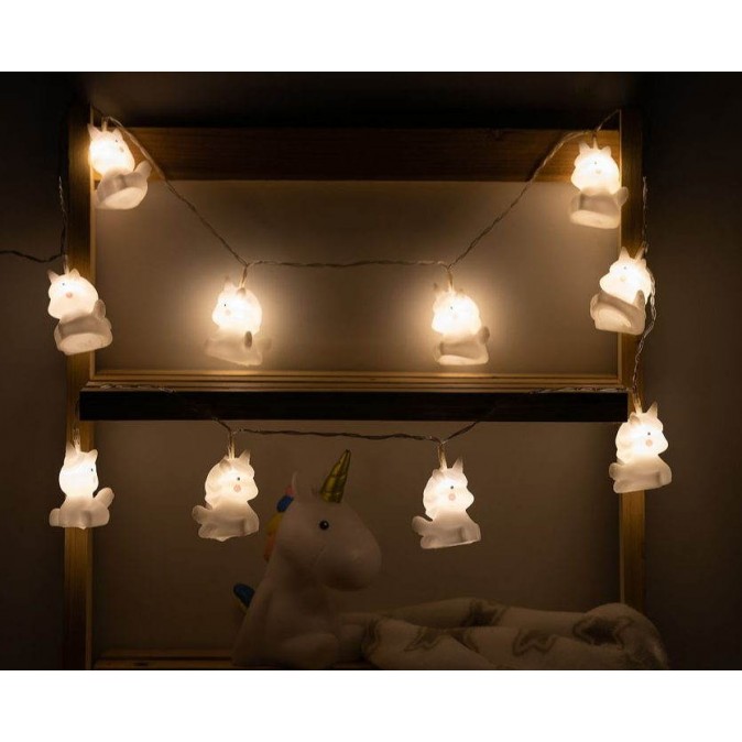 Kiokids Led String Lights Unicorns