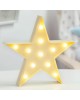 Kiokids LED Wall Mounted Star Yellow