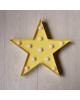 Kiokids LED Wall Mounted Star Yellow