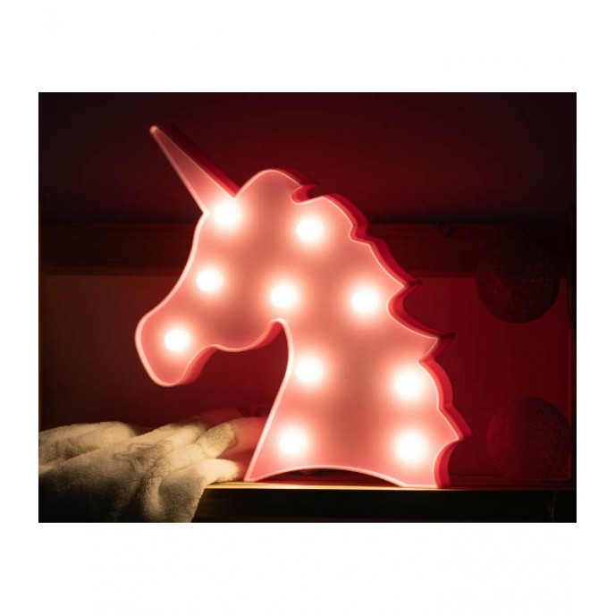 Kiokids LED Wall Mounted Unicorn Pink