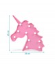 Kiokids LED Wall Mounted Unicorn Pink