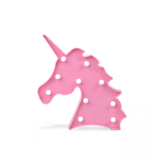 Kiokids LED Wall Mounted Unicorn Pink