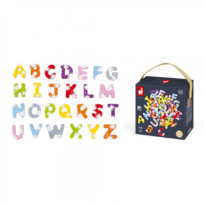 Janod Splash Magnetic Letters 