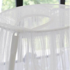 TKS Canopy Tulle with Stand White 2m
