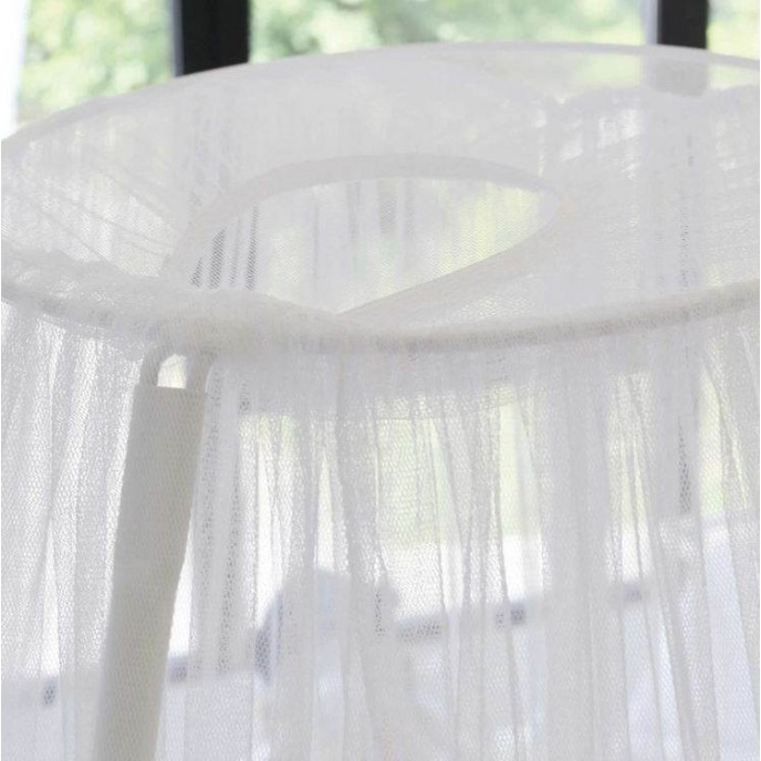 TKS Canopy Tulle with Stand White 2m