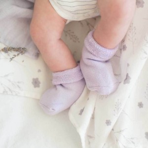 TKS Socks Pink & Mauve 3pk 0/3m TKS Socks Pink & Mauve 3pk 0/3m