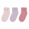 TKS Socks Pink & Mauve 3pk 0/3m