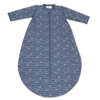 TKS Sleeping Bag with Sleeves 6-18m Love Navy