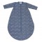 TKS Sleeping Bag with Sleeves 6-18m Love Navy
