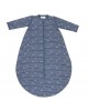 TKS Sleeping Bag with Sleeves 6-18m Love Navy