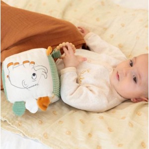 TKS Activity Plush Cube Diplododo Dino TKS Activity Plush Cube Diplododo Dino