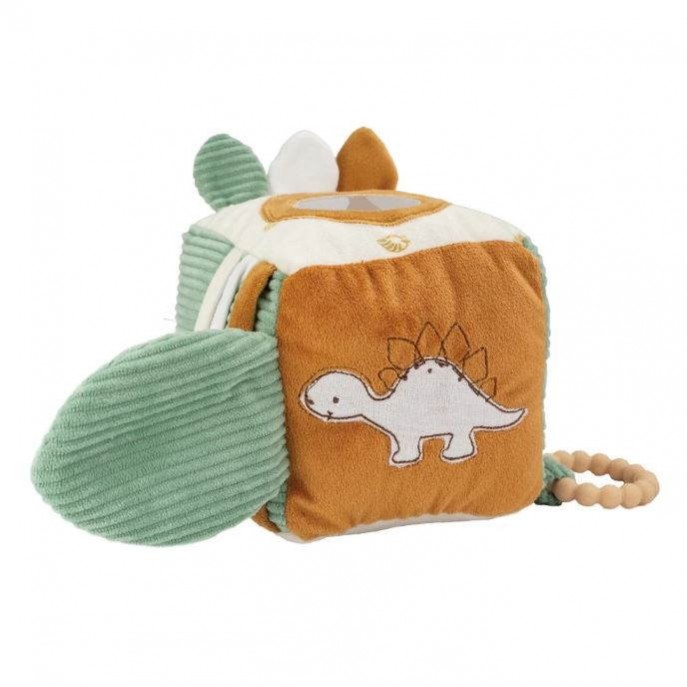 TKS Activity Plush Cube Diplododo Dino TKS Activity Plush Cube Diplododo Dino