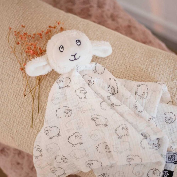 TKS Comforter Muslin Wooly the Sheep