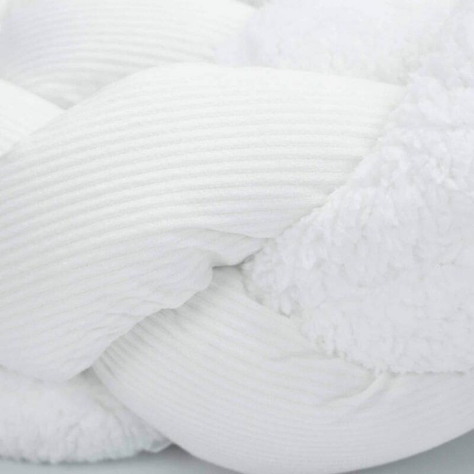 TKS Bed Bumper Braid 200cm Wooly White