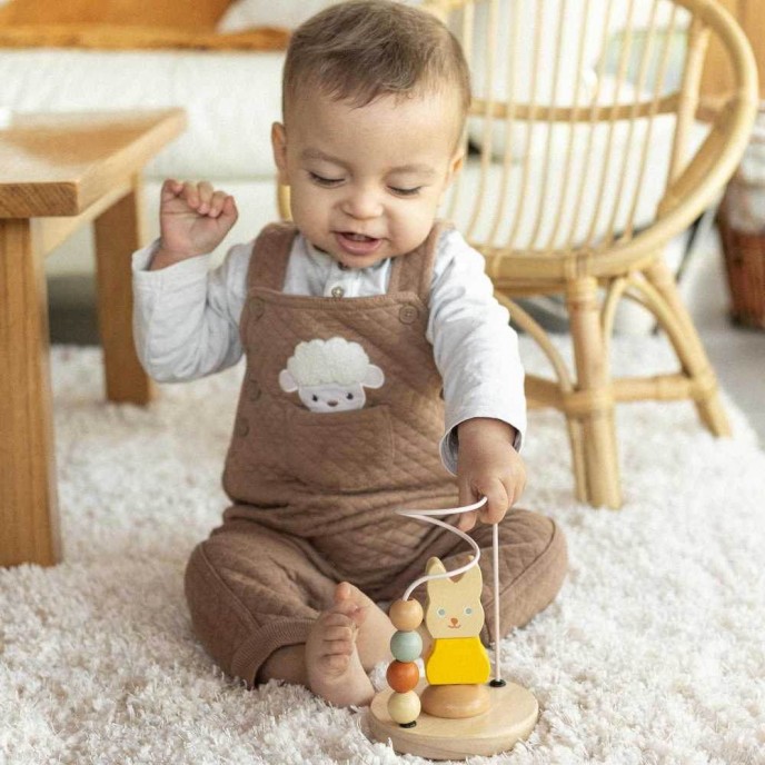 TKS Wooden Labyrinth Bead Maze