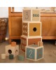 TKS Wooden Stacking Cube