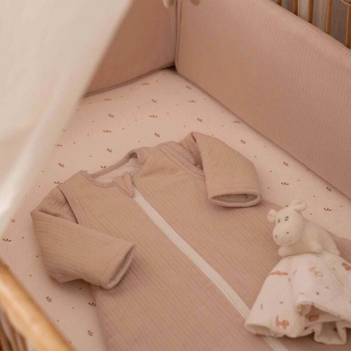 TKS Sleeping Bag with Sleeves 6-18m Jersey Sable Sand