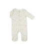 TKS Babygrow with Zipper 1m White