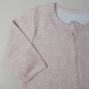 TKS Babygrow with Zipper 1m Pink