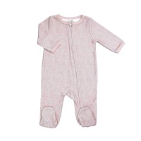 TKS Babygrow with Zipper 1m Pink