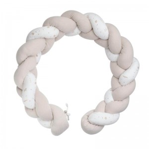 TKS Bed Bumper Braid 200cm Tamtam Sable Caramel