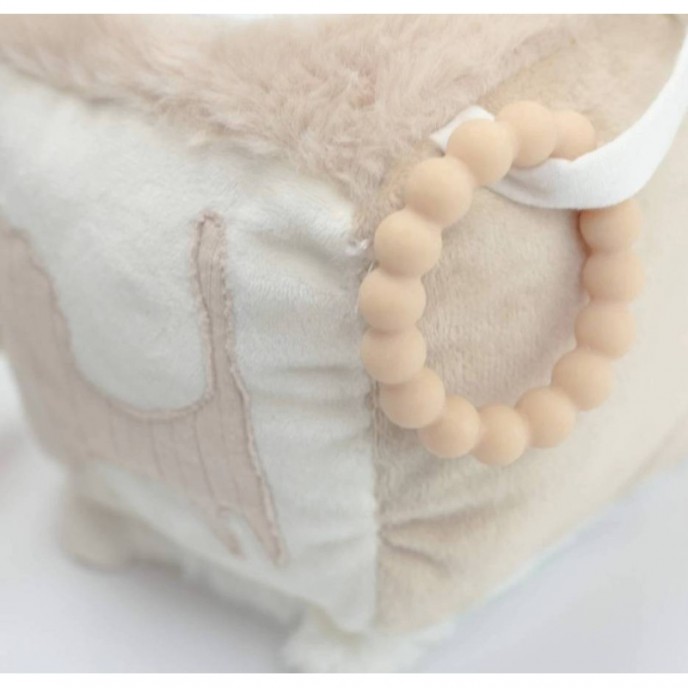 TKS Activity Plush Cube Lion Tamtam TKS Activity Plush Cube Lion Tamtam