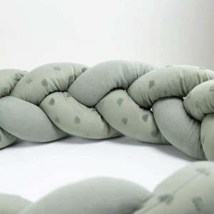 TKS Bed Bumper Braid 200cm Honey Sage