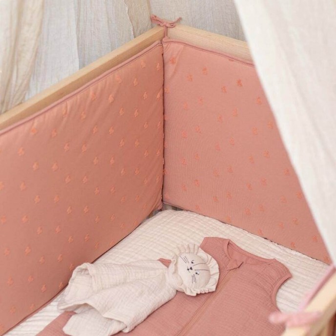 TKS Bed Bumper 180cm Hop Rose