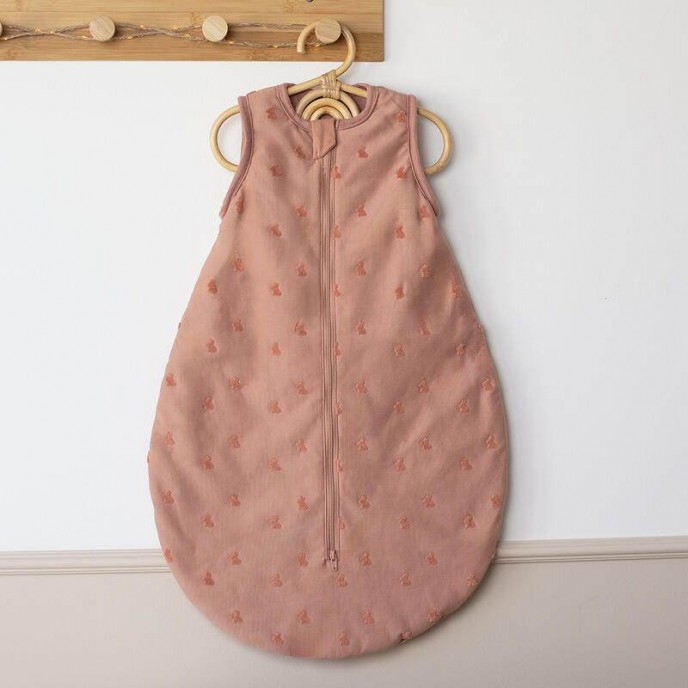 TKS Sleeping Bag with Sleeves 0-6m Hop Rose