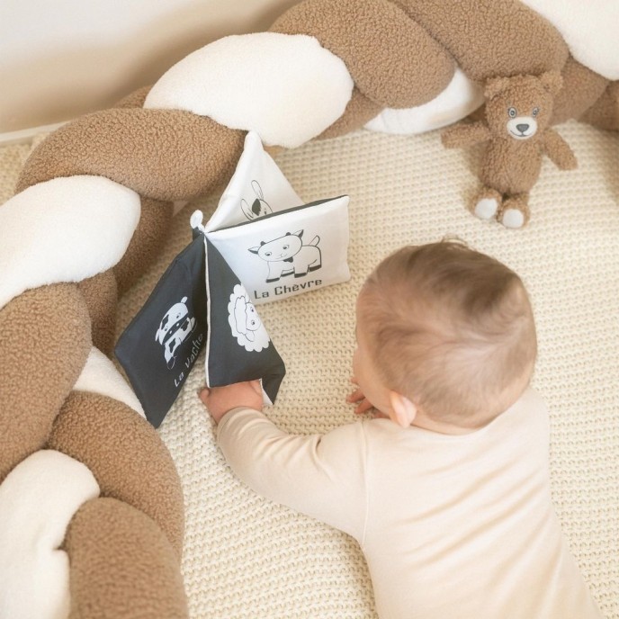 TKS Bed Bumper Braid 200cm Bjorn Bear