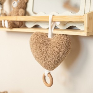 TKS Musical Plush Heart Bjorn Bear