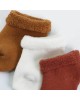 TKS Socks Rust & Brown 3pk 0/3m TKS Socks Rust & Brown 3pk 0/3m
