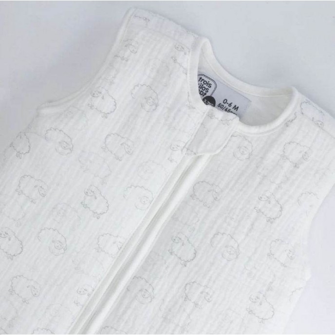 TKS Sleeping Bag Muslin 0-6m Wooly Woo