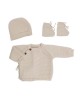 TKS Newborn Stitch Set 3pc Sand Beige TKS Newborn Stitch Set 3pc Sand Beige