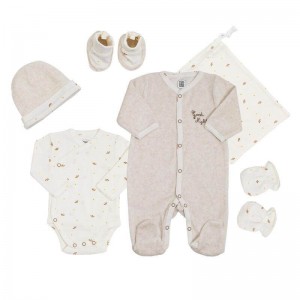 TKS Newborn Set 6pc Goodnight Beige