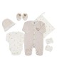 TKS Newborn Set 6pc Goodnight Beige