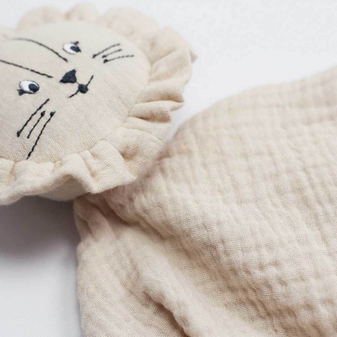 TKS Comforter Muslin Tamtam the Lion Sand