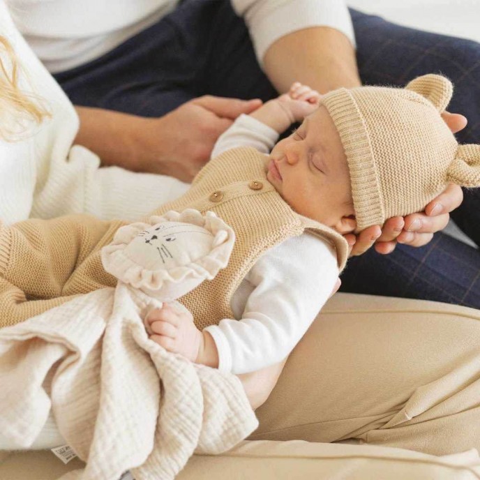 TKS Comforter Muslin Tamtam the Lion Sand