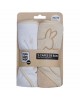 TKS Hooded Towels 2pk Beige