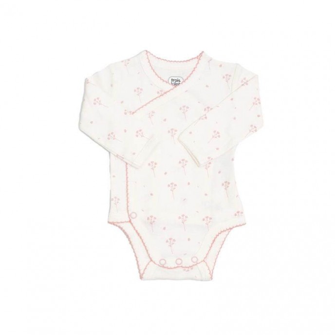 TKS Newborn Set 6pc Pink Flowers