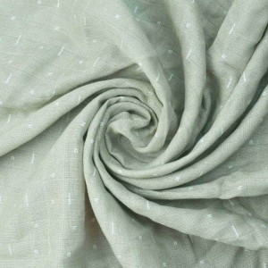 TKS Muslin Squares 3pk Olive Green