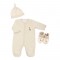 TKS Newborn Set 3pc Sophie la Girafe Sand