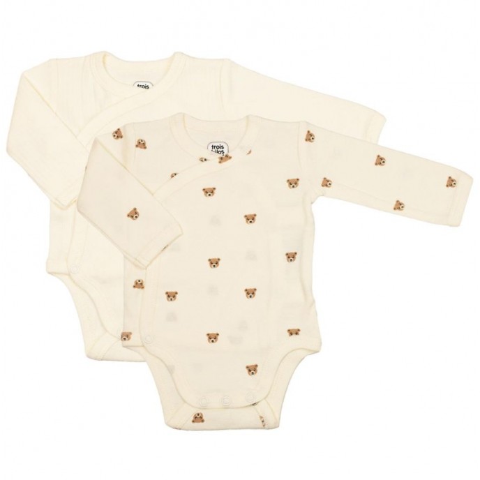 TKS Bodyvest Long Sleeve 2pk Bjorn Bear 1m