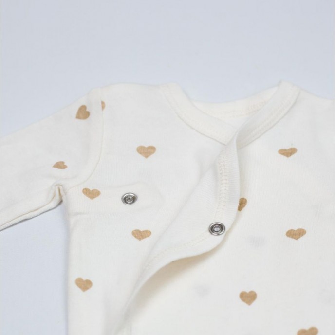 TKS Bodyvest Long Sleeve 2pk Hearts 0m TKS Bodyvest Long Sleeve 2pk Hearts 0m