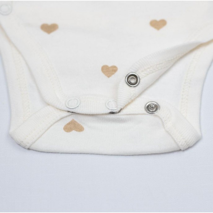 TKS Bodyvest Long Sleeve 2pk Hearts 0m TKS Bodyvest Long Sleeve 2pk Hearts 0m