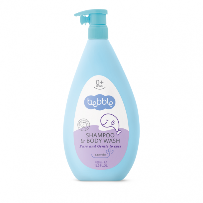 Bebble Shampoo & Body Wash 400ml