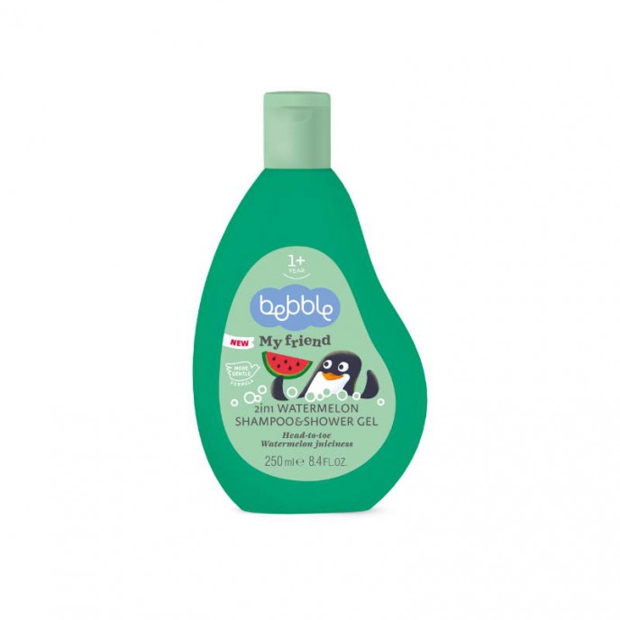 Bebble Shampoo & Shower Gel Watermelon 250ml