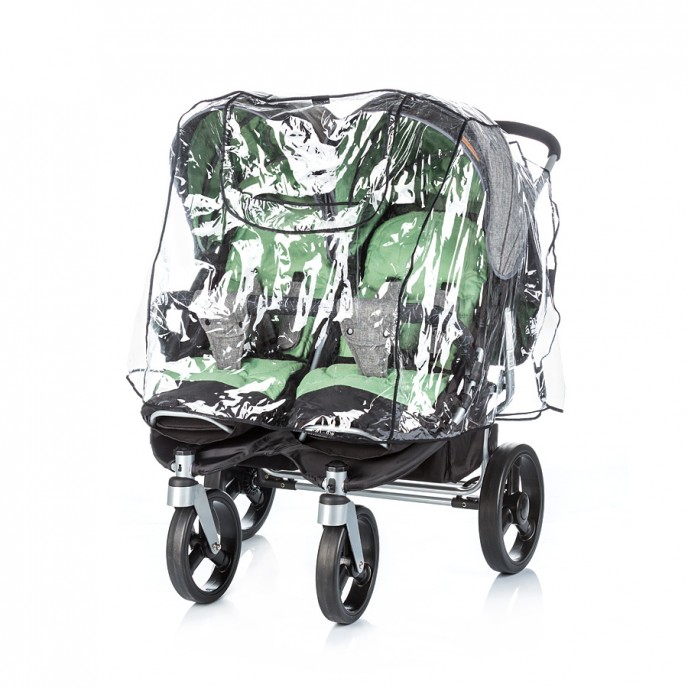 Chipolino Rain Cover for Twin Stroller 
